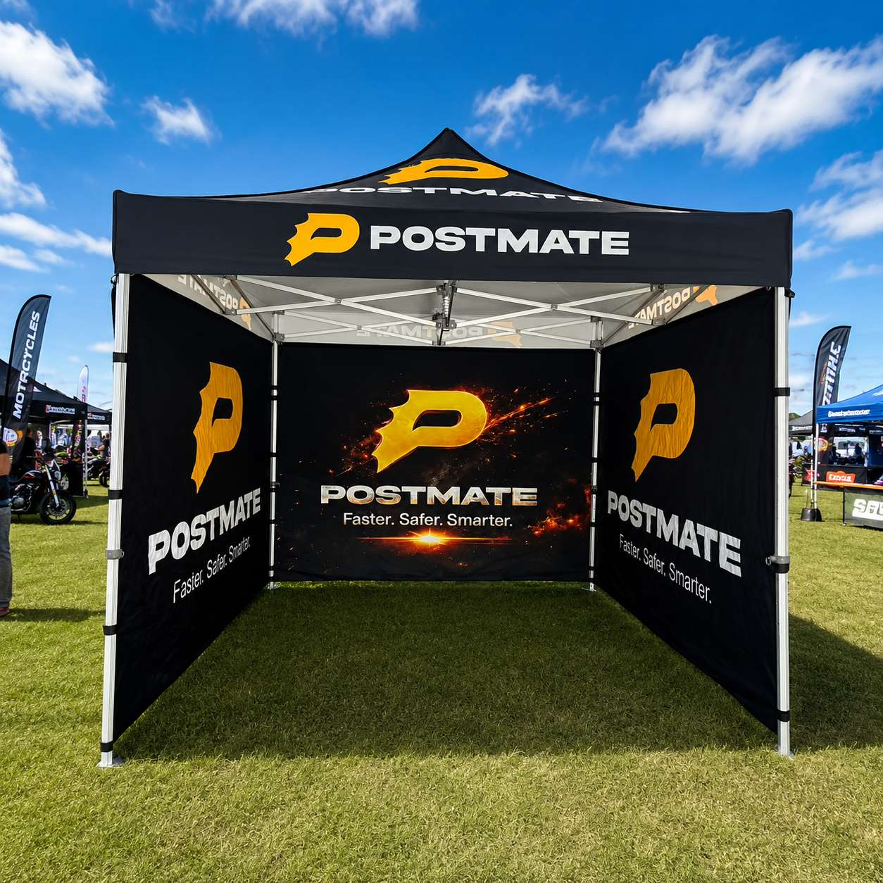 3x3m Premium Aluminium Custom Gazebo | Heavy-Duty Gazebo $699+
